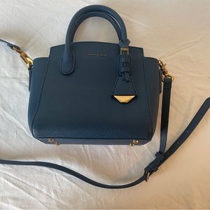 Charles & Keith navy blue bag Final Price